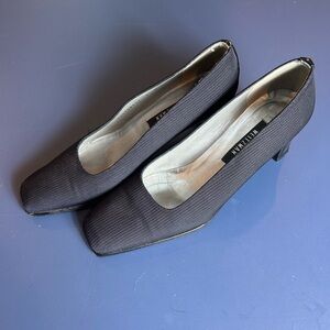 Stuart Weitzman Charcoal Gray Heels